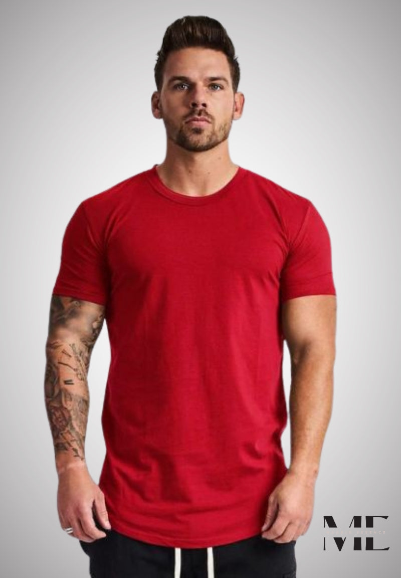 ME®️ | ROUND NECK FITTED T-SHIRT